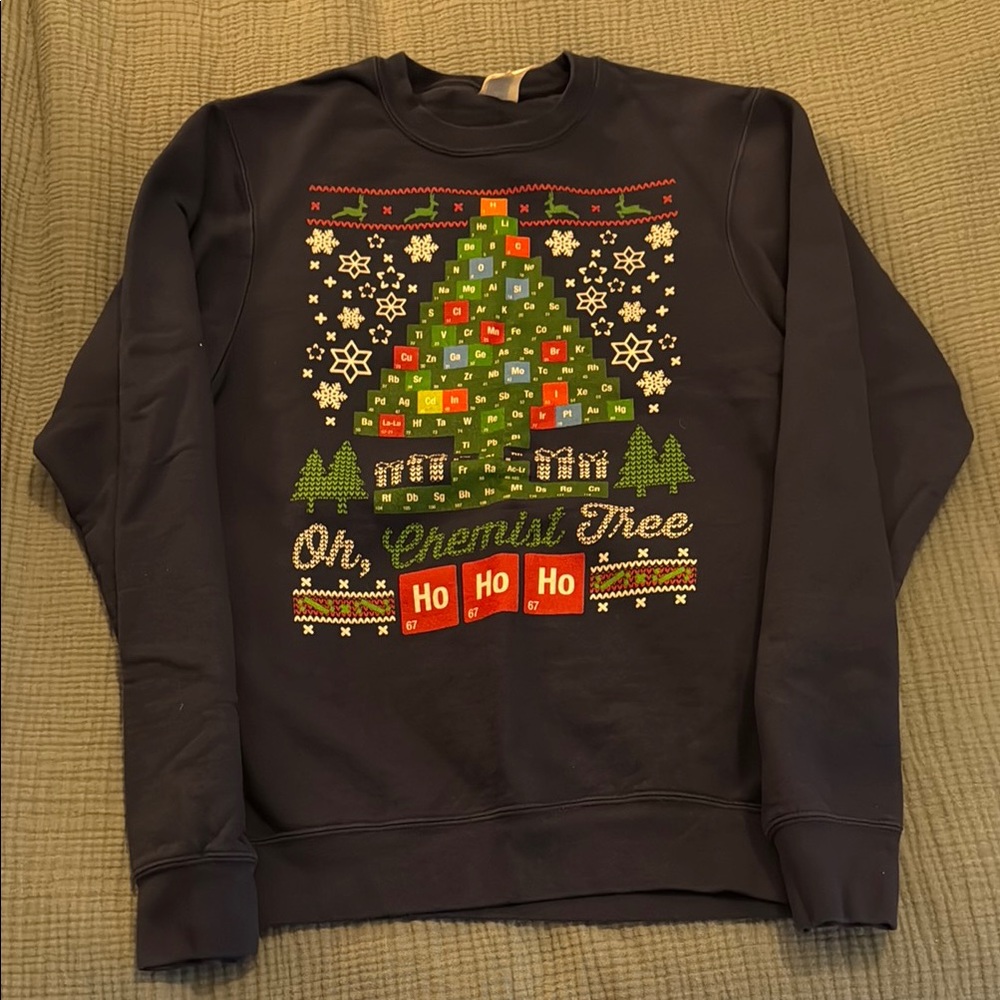 Chemistry-Themed “Ugly” Holiday Sweater